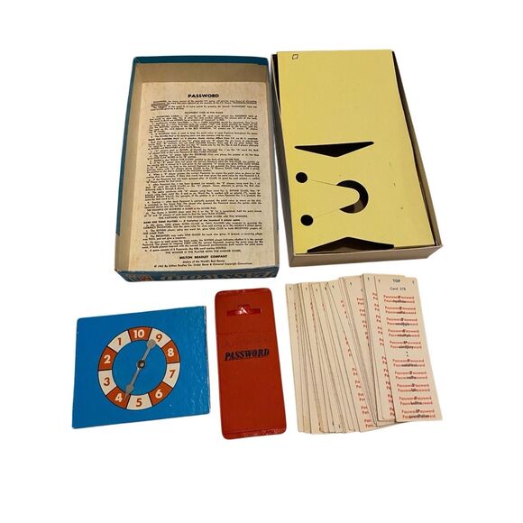 1962 Password Twelfth Edition The Famous Word Association Game 4260 Activity - Picture 3 of 9
